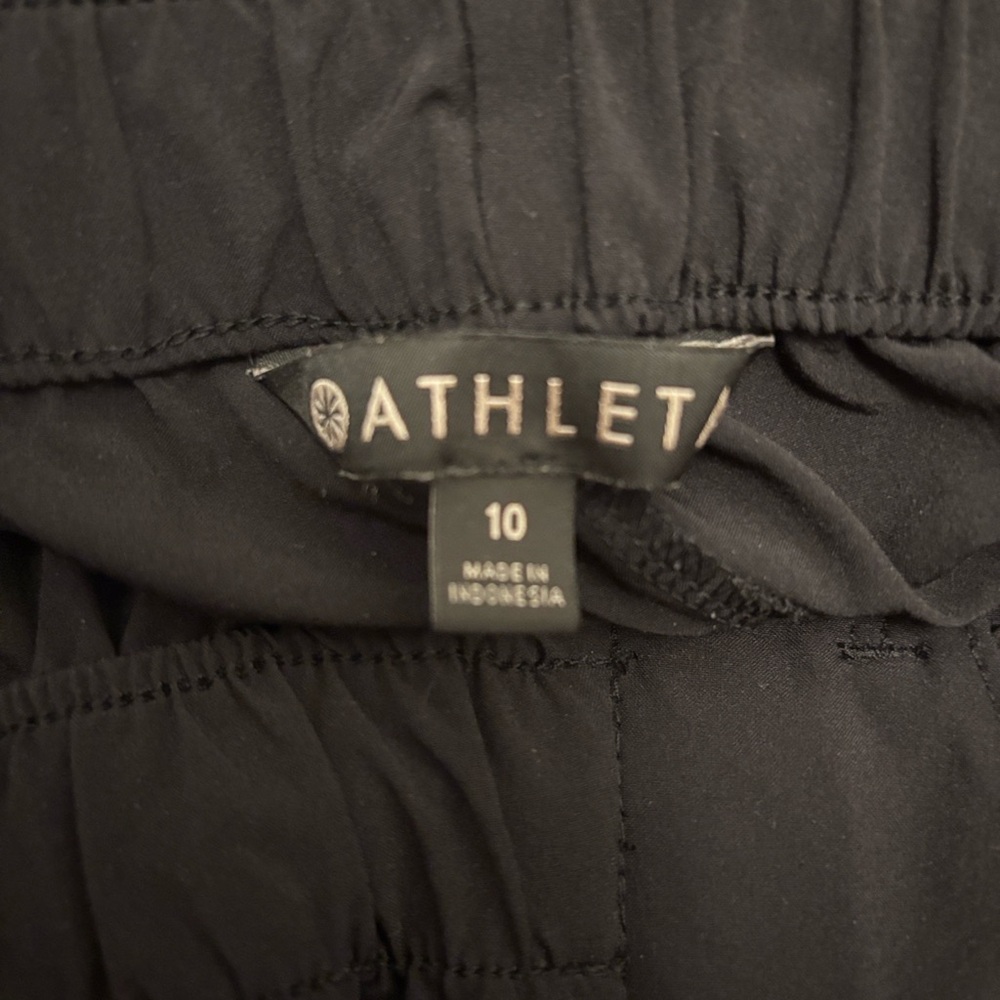 Athleta Skyline Paperbag Waist Pants Size 10 - Picture 5 of 5